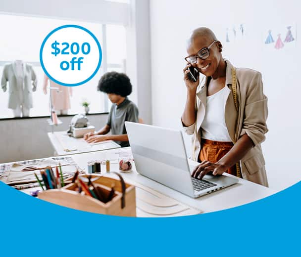 Get $200 off per line 